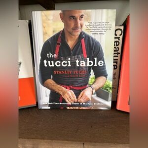 EUC Stanley Tucci The Tucci Table Hardcover Cookbook